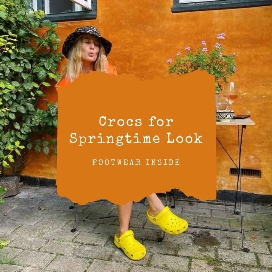 How To Wear Crocs: 30 Outfits Ideas 19 For Springtime Look