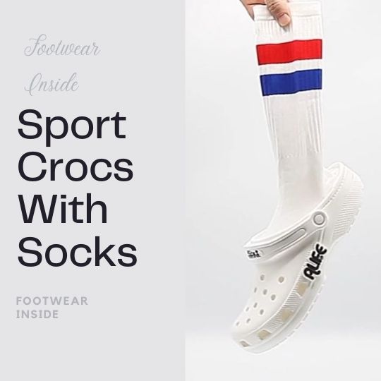 How To Wear Crocs: 30 Outfits Ideas 37 Try Sport Crocs With Socks