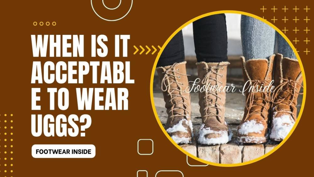 When Is It Acceptable To Wear UGGs 2 When is it Acceptable to Wear UGGs?