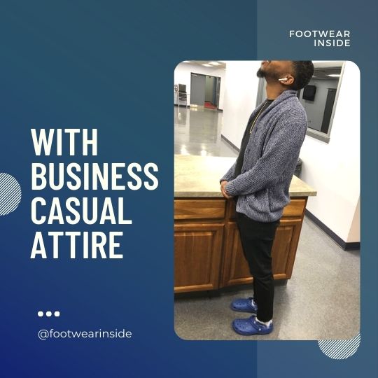 How To Wear Crocs: 30 Outfits Ideas 27 With Business Casual Attire