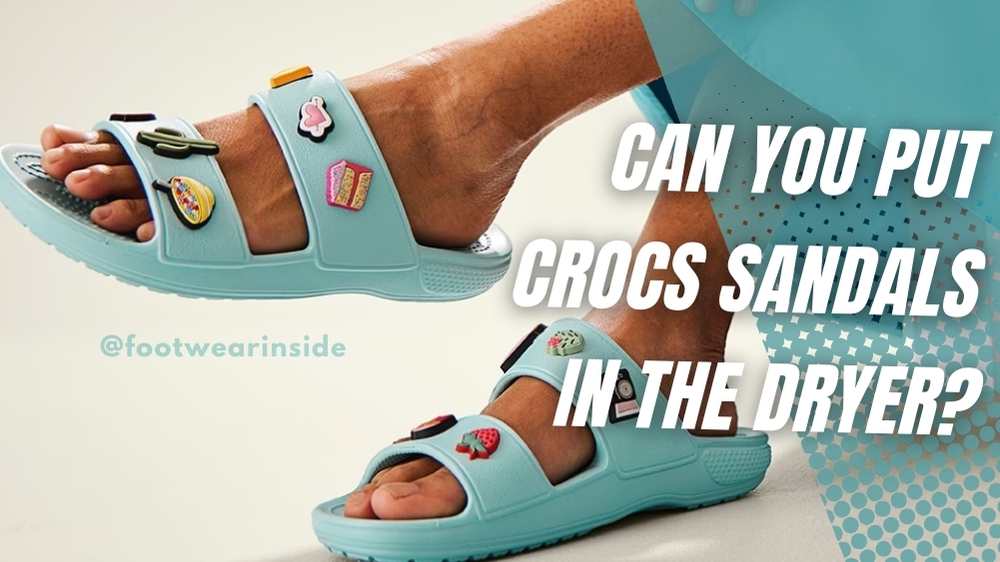 Can you put crocs sandals in the dryer