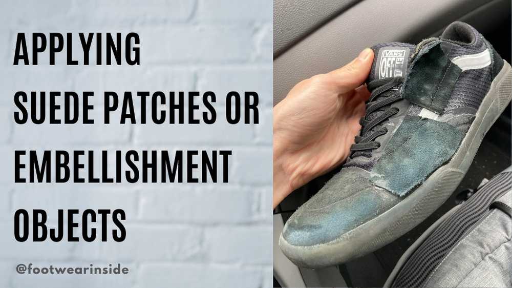 How to Fix Bald Spots on Suede Shoes? 4 Applying Suede Patches or Embellishment Objects