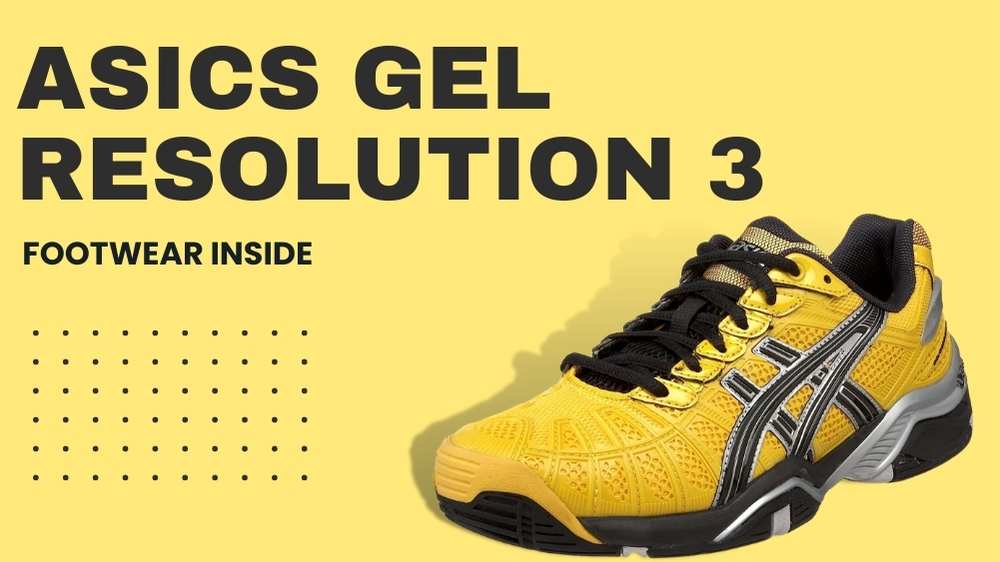 What Shoes Does Novak Djokovic wear? 3 Asics Gel-Resolution 3