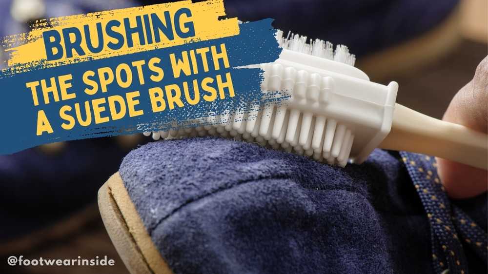How to Fix Bald Spots on Suede Shoes? 1 Brushing the Spots with a Suede Brush