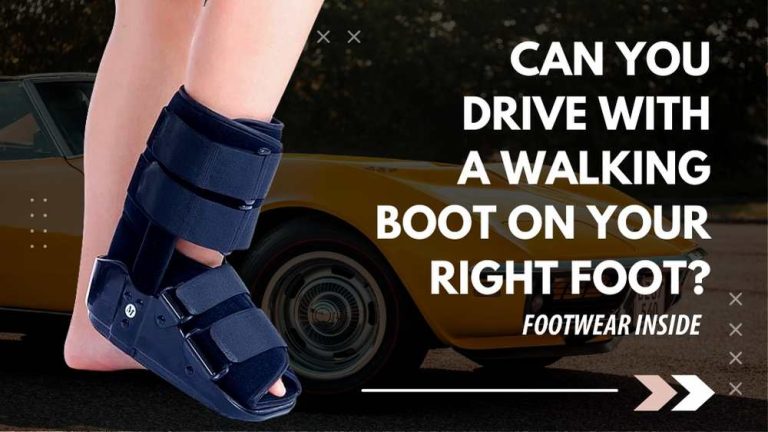 Can I Drive In A Walking Boot