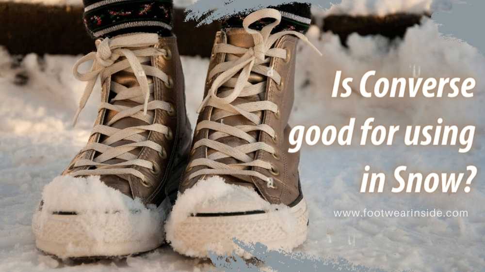 Is Converse Waterproof? 3 Is Converse good for using in Snow