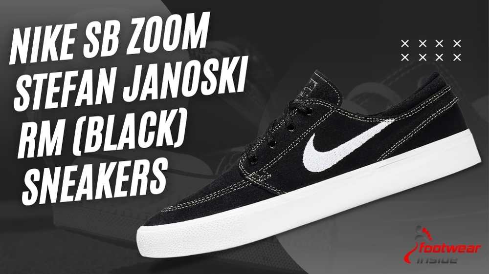 What Shoes Does Peter Parker Wear? 2 Nike SB Zoom Stefan Janoski RM (Black) Sneakers
