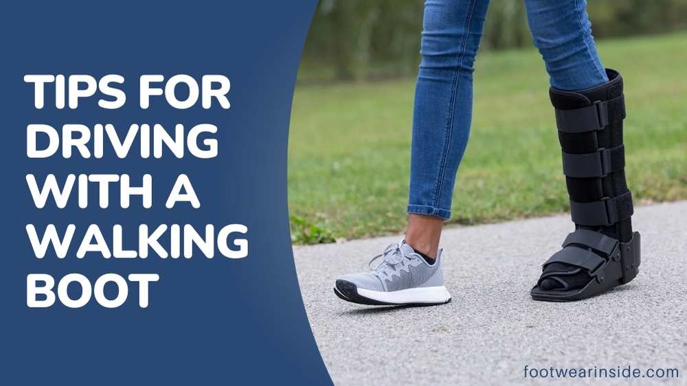 Tips for Driving with a Walking Boot